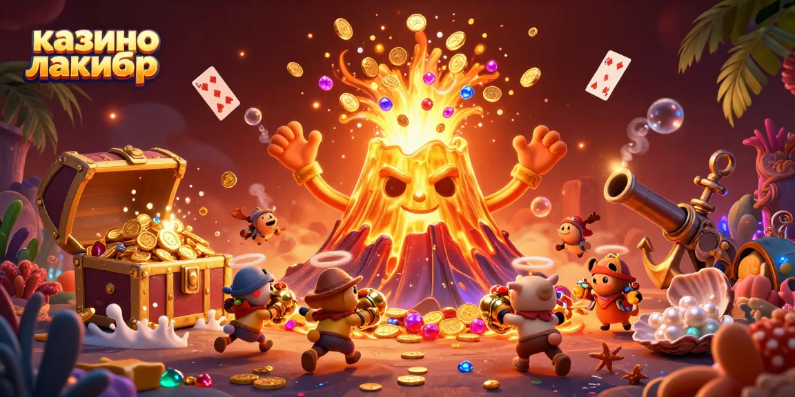 Engage in thrilling wins at казино лакибир with golden volcano treasures and vibrant casino action.